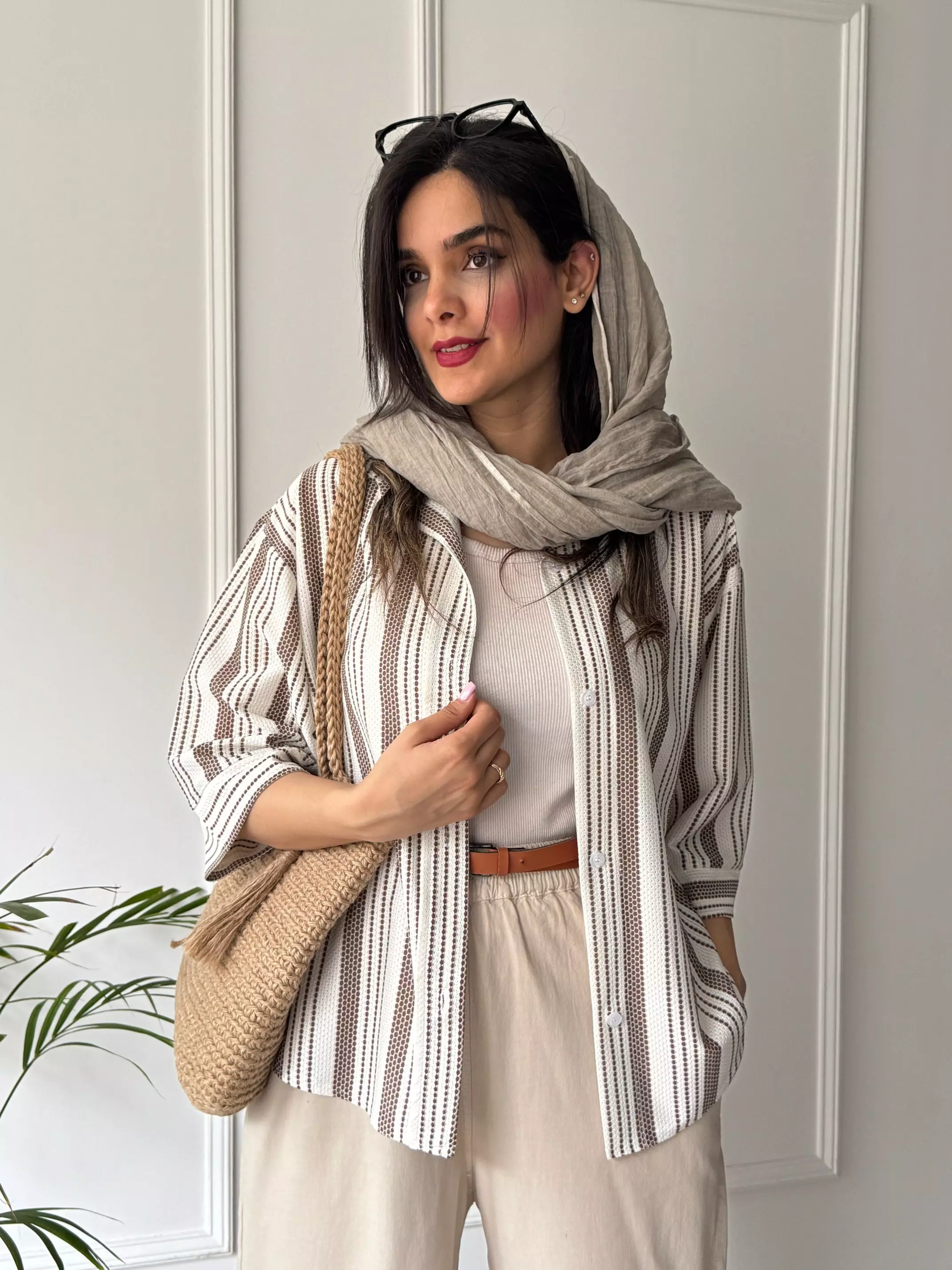 مانتو شومیزی تیانا +